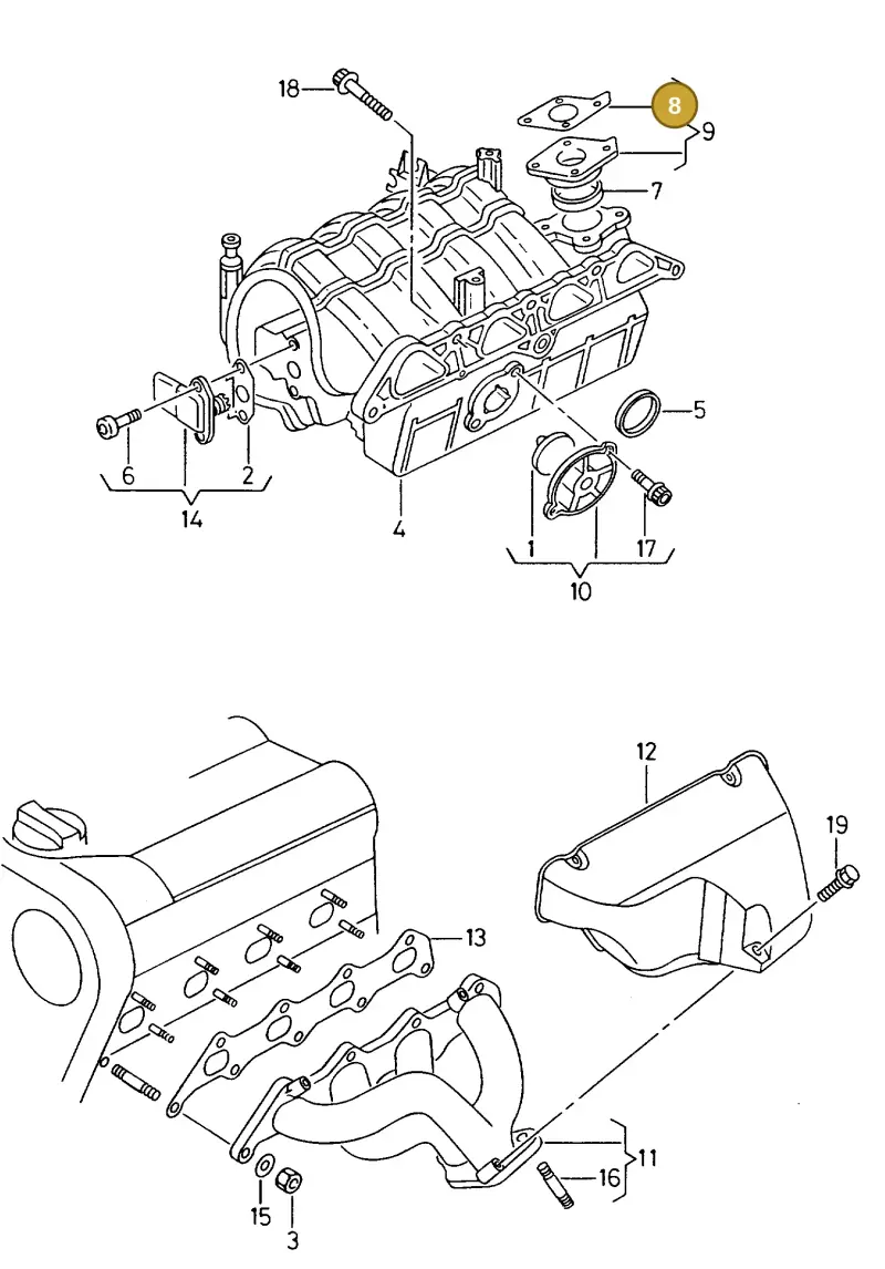 036133161C — SEAT CORDOBA/VARIO (1999-2002) diagram 238129470, position 8