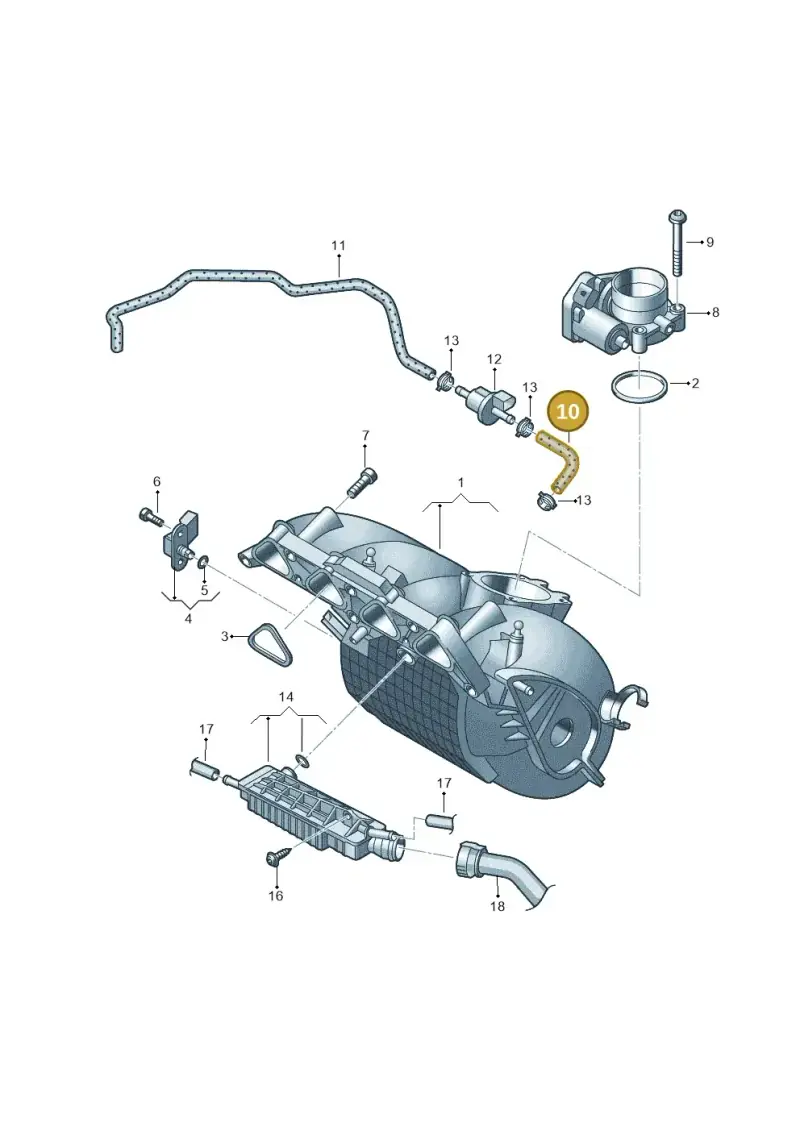 036133518CP — SEAT Altea XL Reference (2010-2013) diagram 474133050, position 10