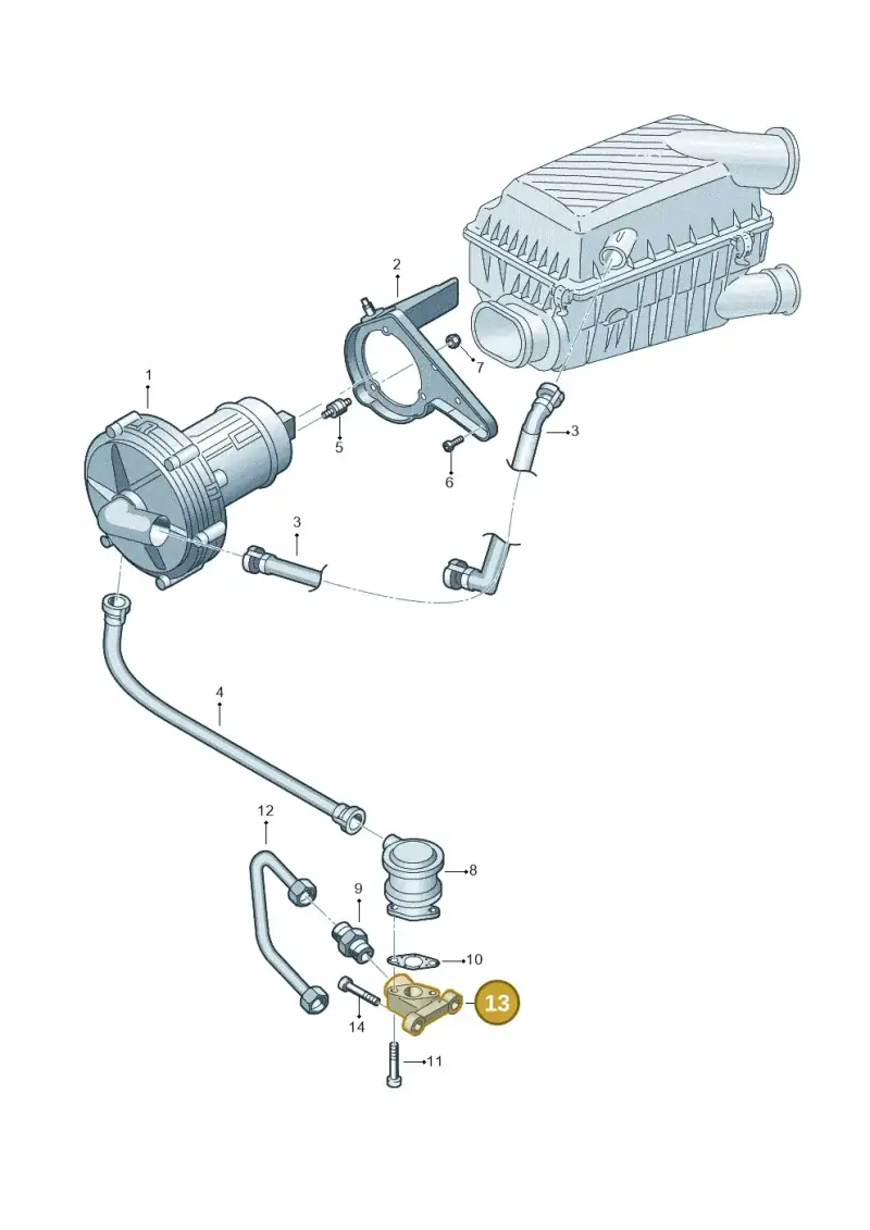 037131338C — SEAT Alhambra (2006-2010) diagram 244131100, position 13