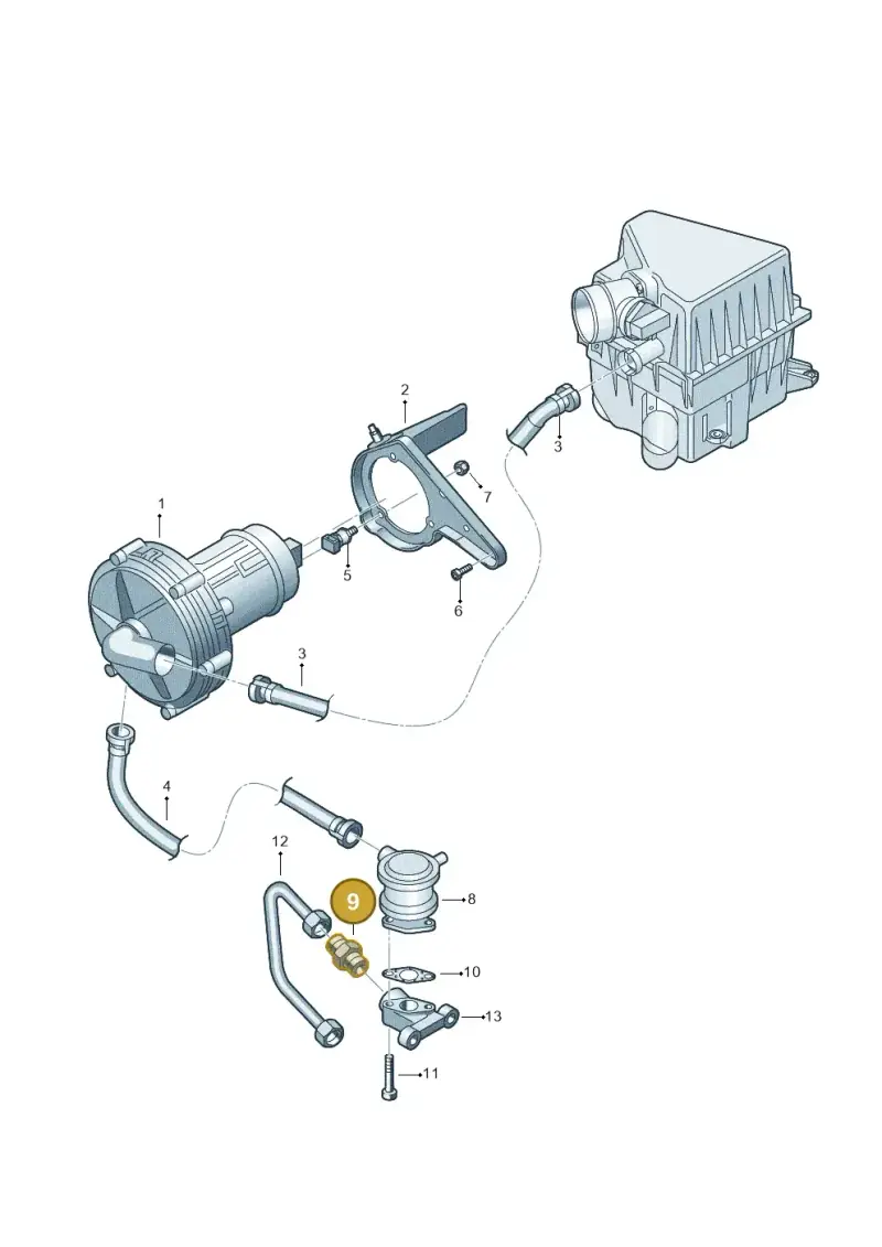 037131819 — SEAT CORDOBA/SE241 (2002-2005) diagram 225131100, position 9