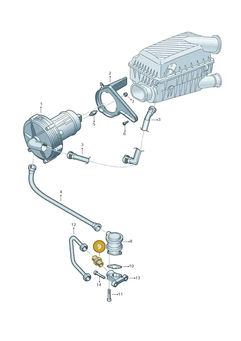 037131819 — SEAT Alhambra (2006-2010) diagram 244131100, position 9