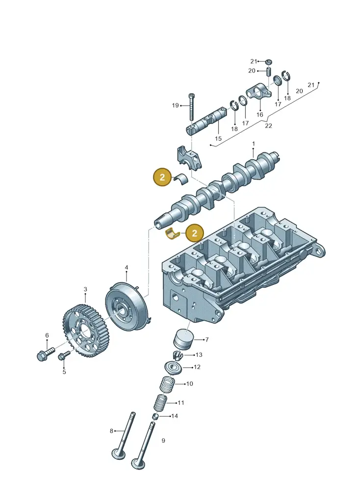 038103673CGLB — SEAT Altea XL Reference (2010-2013) diagram 195109320, position 2