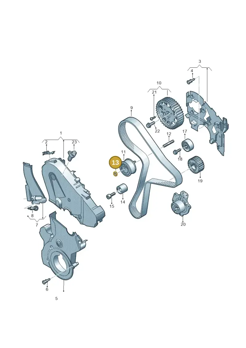 038109454A — SEAT Formentor TSI CUPRA (2020-) diagram 793109092, position 13