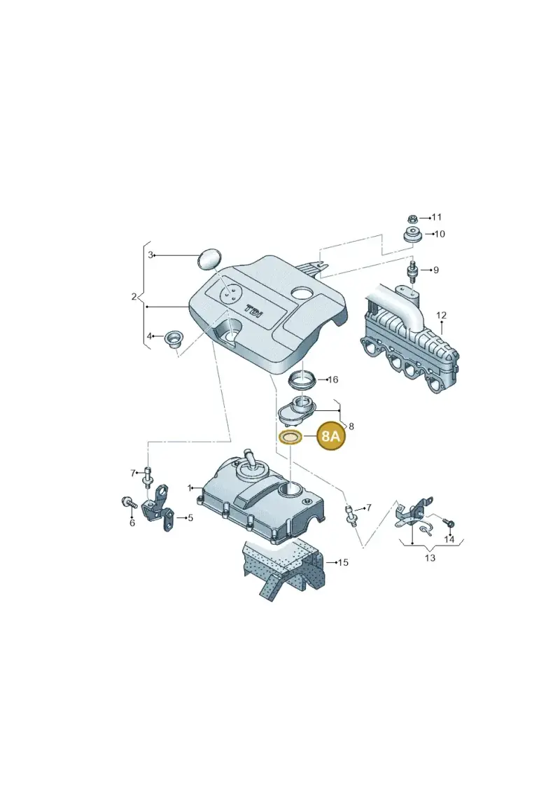 038115315 — SEAT Alhambra (2006-2010) diagram 244103750, position 8A