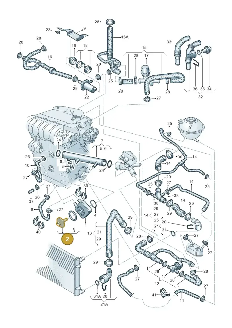 038117061C — SEAT Alhambra (2006-2010) diagram 244121350, position 2