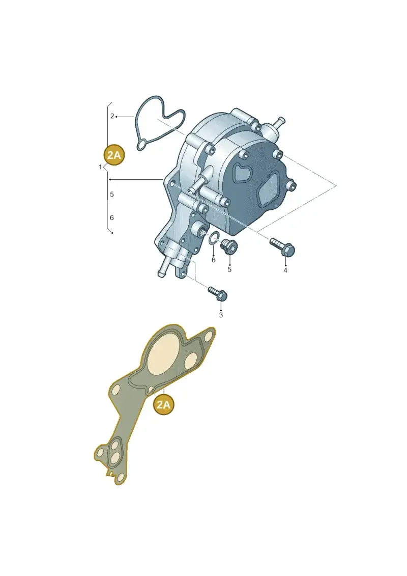 038145215 — SEAT Altea XL Reference (2010-2013) diagram 274145050, position 2A