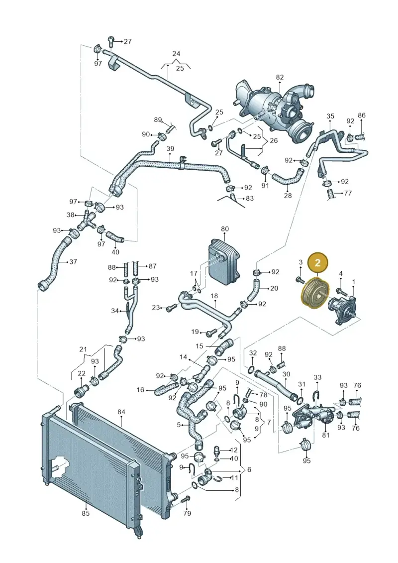 03D121028B — SEAT Altea XL Reference (2013-2013) diagram 625121130, position 2