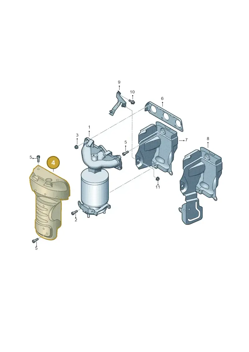 03E253041G — SEAT Ibiza Reference (2008-2011) diagram 672253050, position 4