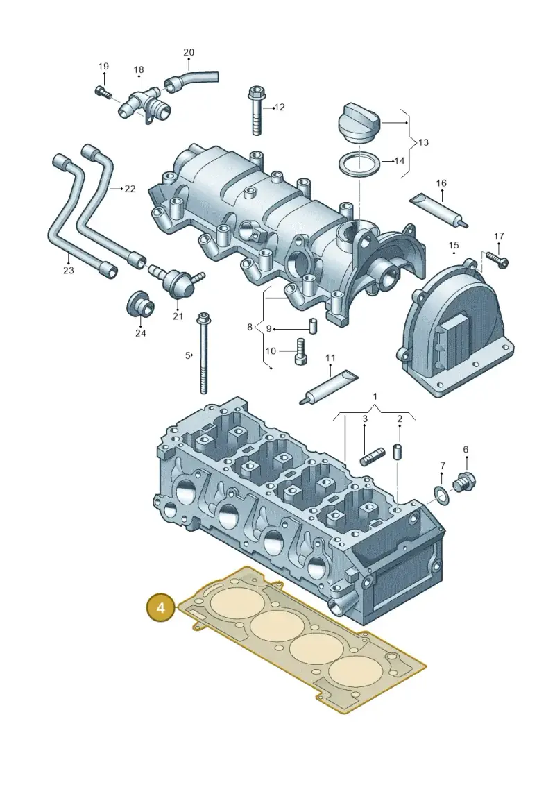 03F103383E — SEAT Toledo Reference (2012-2015) diagram 649103410, position 4