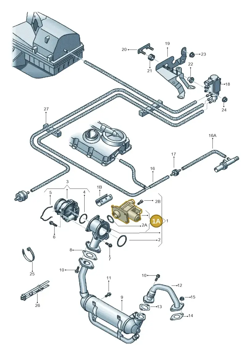03G131502B — SEAT Ibiza Reference (2008-2011) diagram 639131060, position 1A