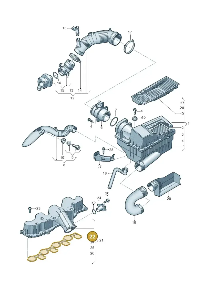 03L129717 — SEAT ALTEA                  07> (2006-) diagram 737129400, position 22