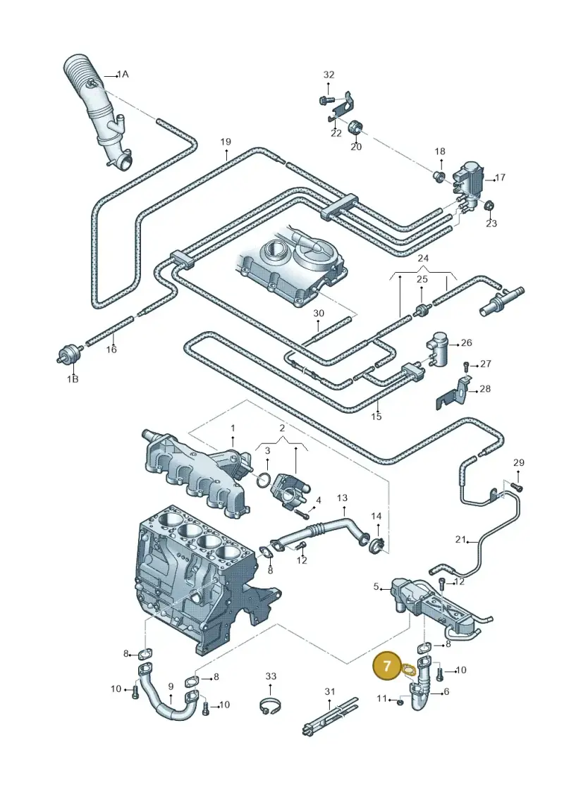 03L131547L — SEAT Ibiza Reference (2012-2012) diagram 672131400, position 7