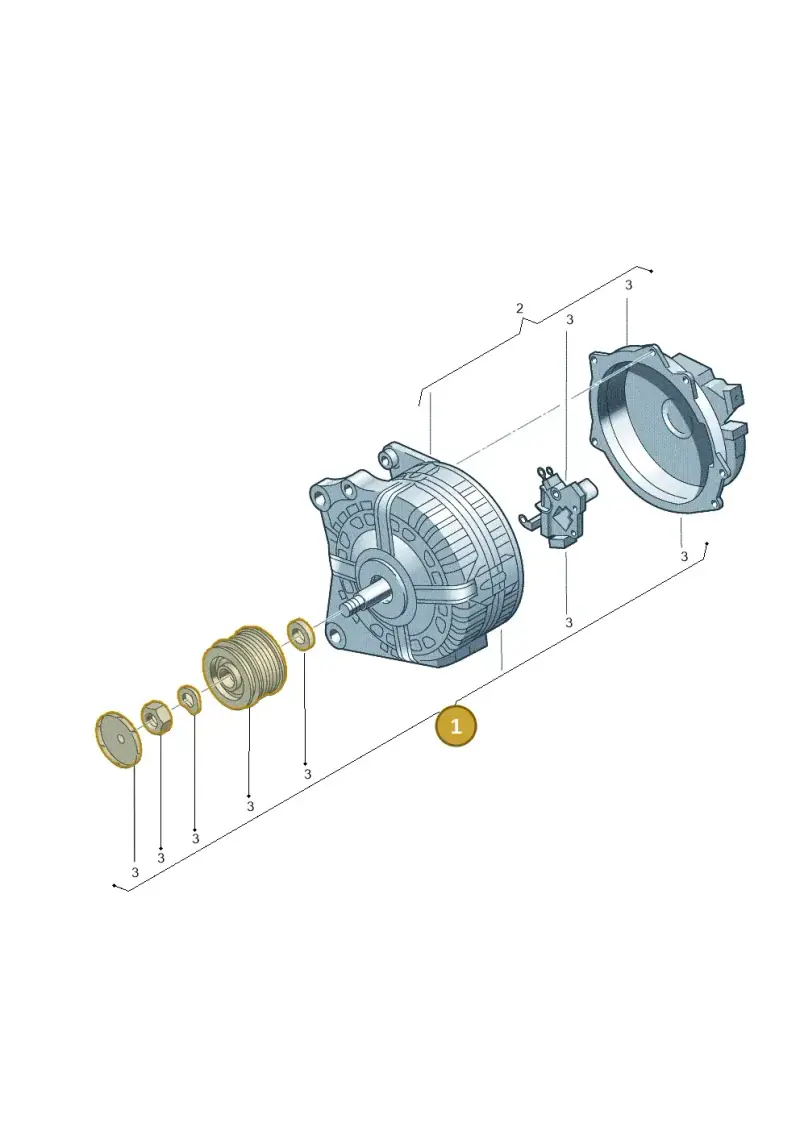 03L903023F — SEAT Altea XL Reference (2013-2013) diagram 745903000, position 1