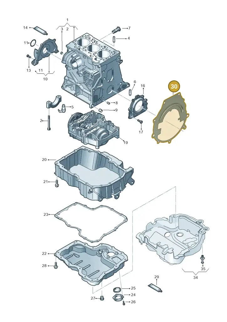 04B103647B — SEAT Ibiza Stylance (2015-) diagram 773103260, position 30