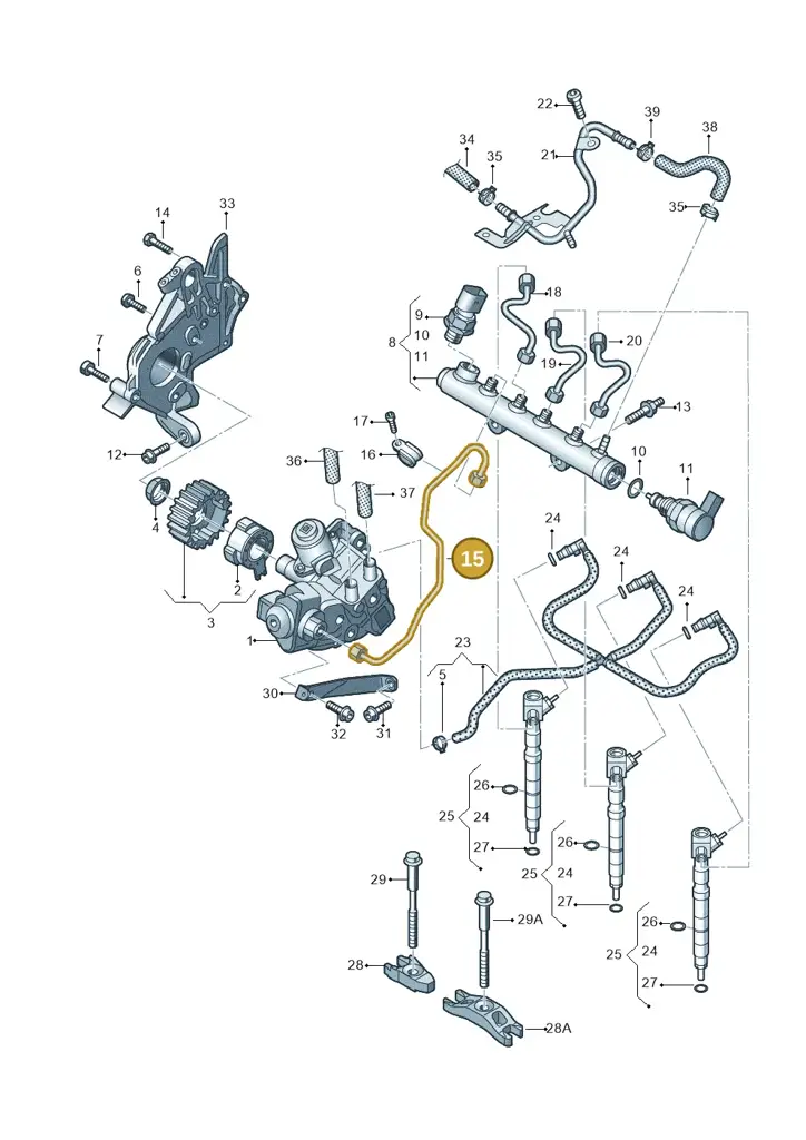 04B130321G — SEAT Ibiza Stylance (2015-) diagram 773130000, position 15