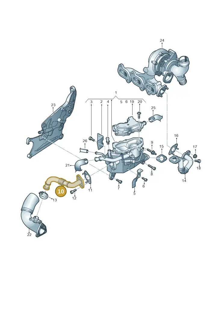 04B131521N — SEAT Ibiza Stylance (2015-) diagram 773131000, position 10
