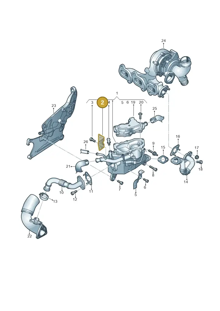 04B131668A — SEAT Ibiza Stylance (2015-) diagram 773131000, position 2