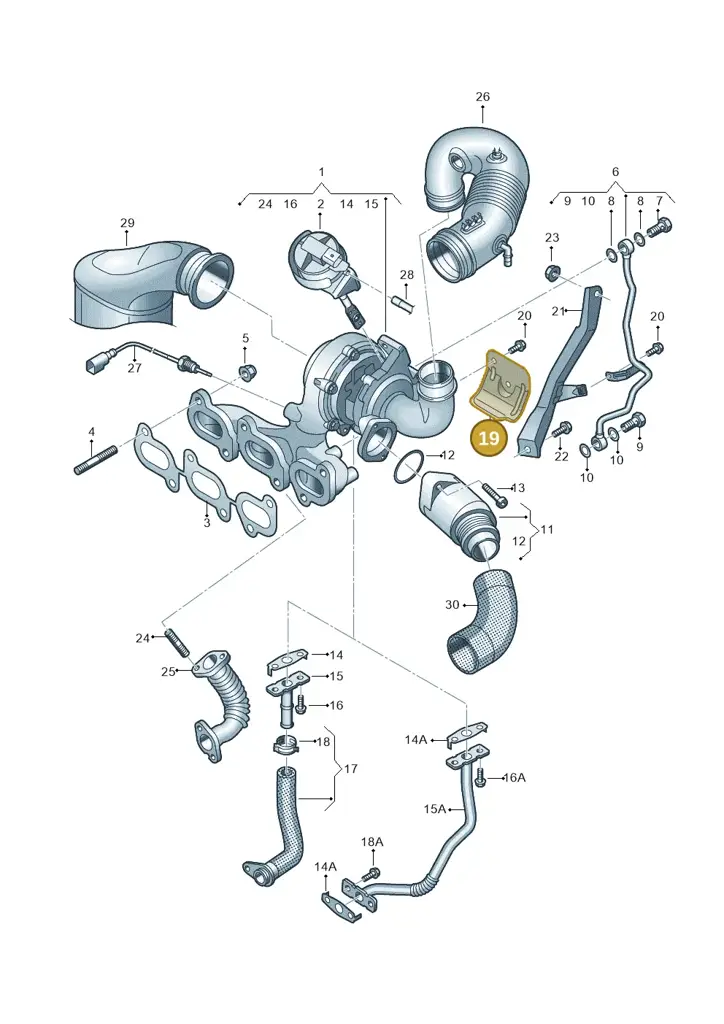 04B145811A — SEAT Ibiza Stylance (2015-) diagram 879145045, position 19