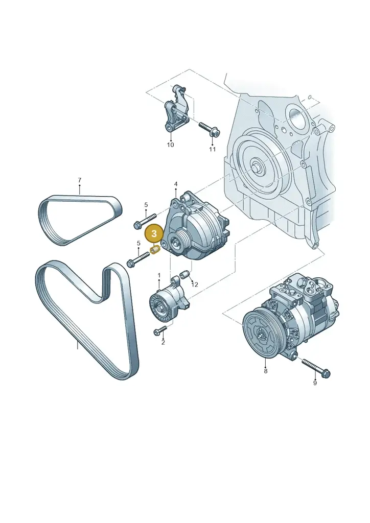 04B903260 — SEAT Ibiza Stylance (2015-) diagram 773903700, position 3