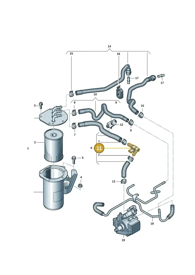 04B906054G — SEAT Leon style (2019-) diagram 5h0127200, position 11