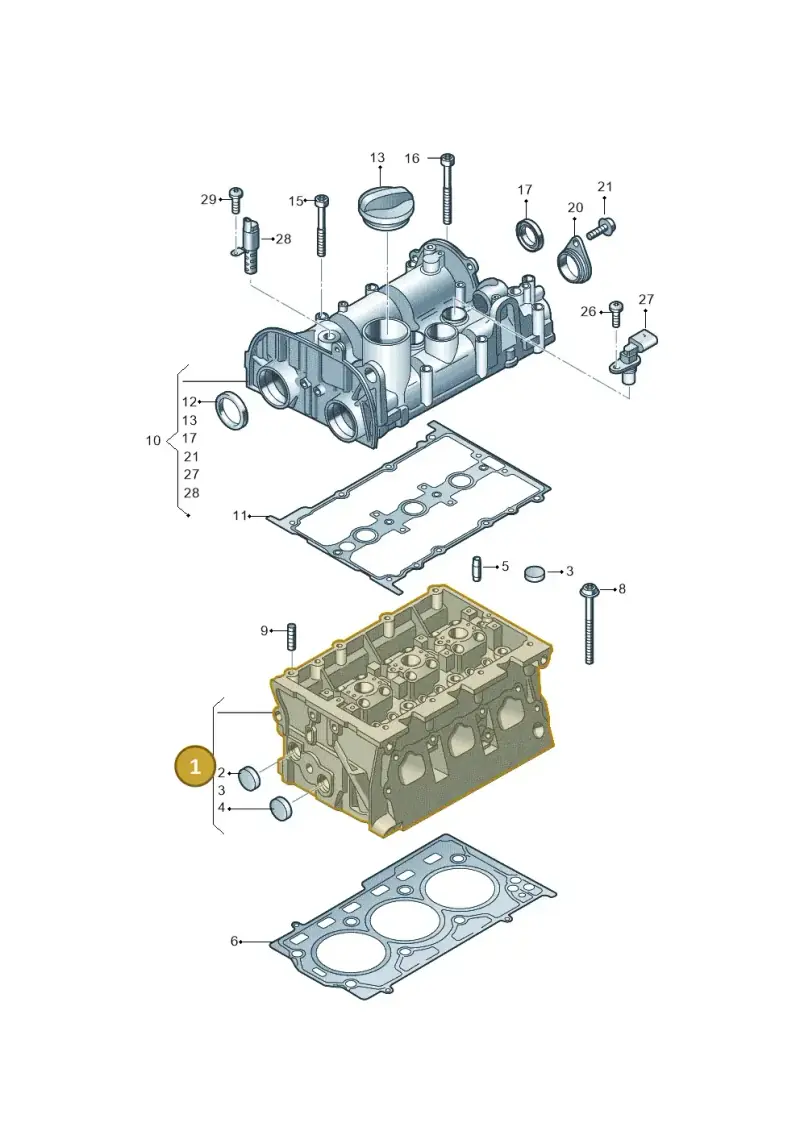 04C103063AB — SEAT Ibiza FR (2017-) diagram 837103400, position 1