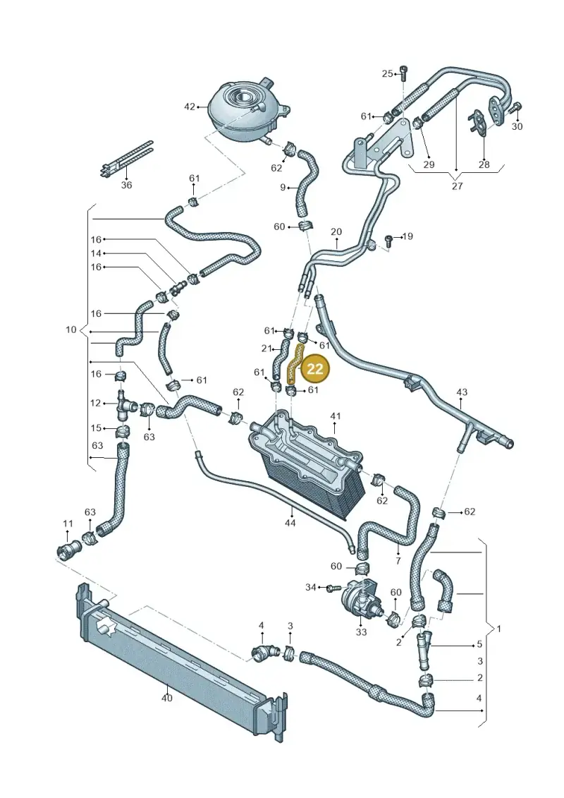 04C122447S — SEAT Arona FR (2017-) diagram 835121000, position 22