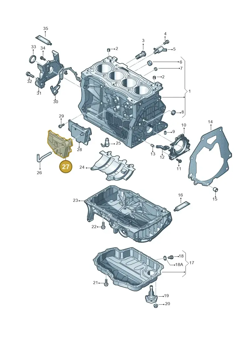 04E103729G — SEAT Leon style (2019-) diagram 747103120, position 27