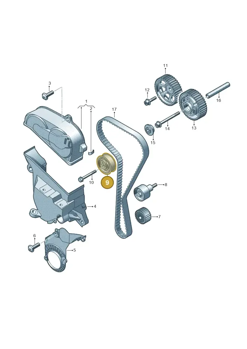 04E109479AA — SEAT Leon style (2019-) diagram 723109300, position 9
