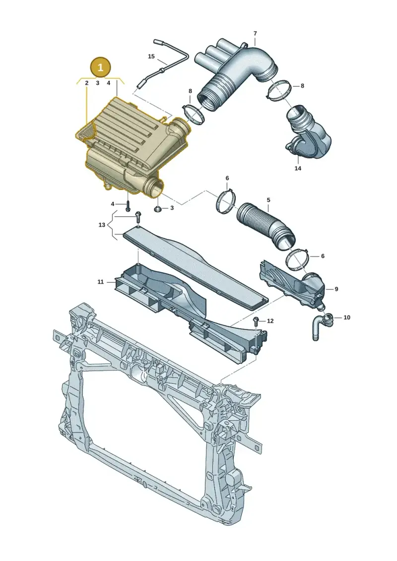 04E129611L — SEAT Formentor TSI CUPRA (2020-) diagram 7t0129040, position 1