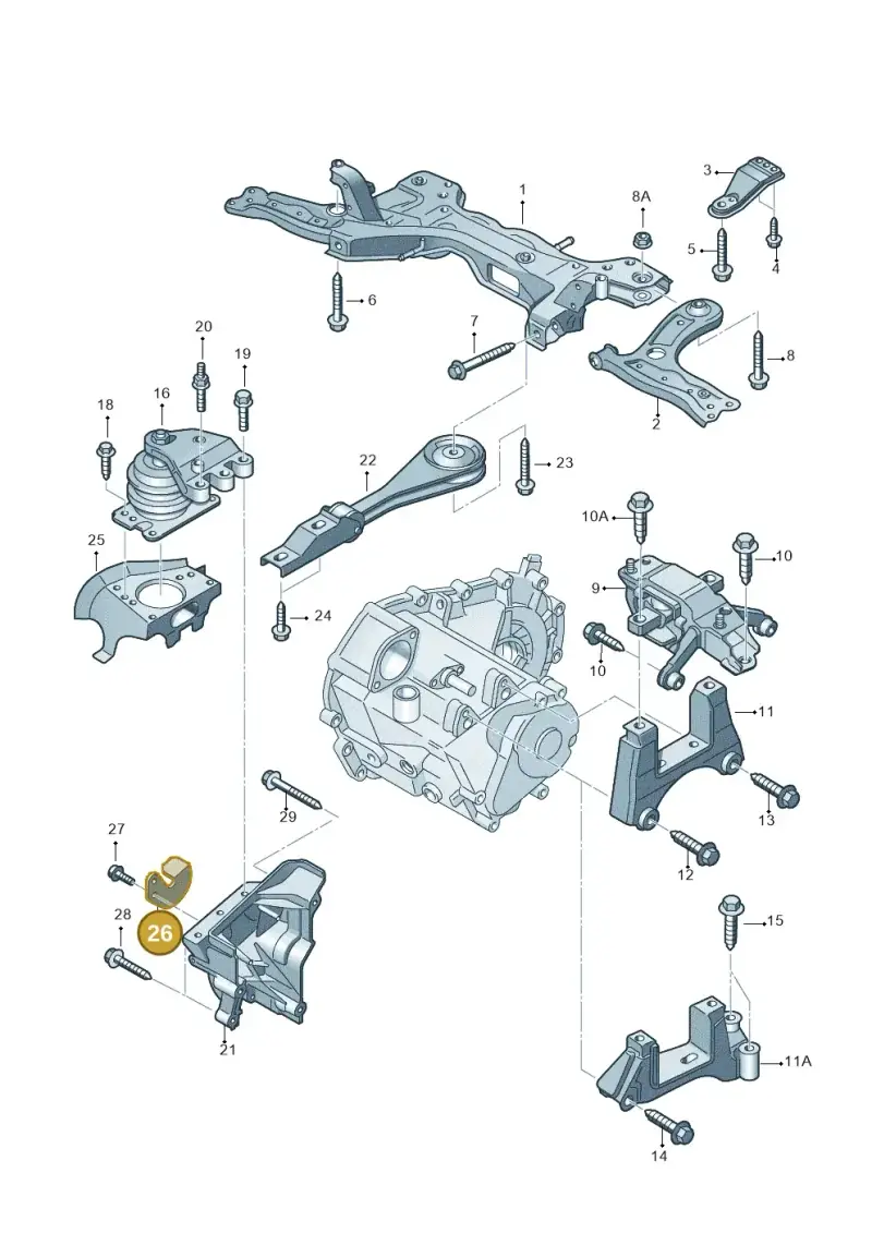 04E199207L — SEAT Ibiza Reference (2012-2012) diagram 747199260, position 26