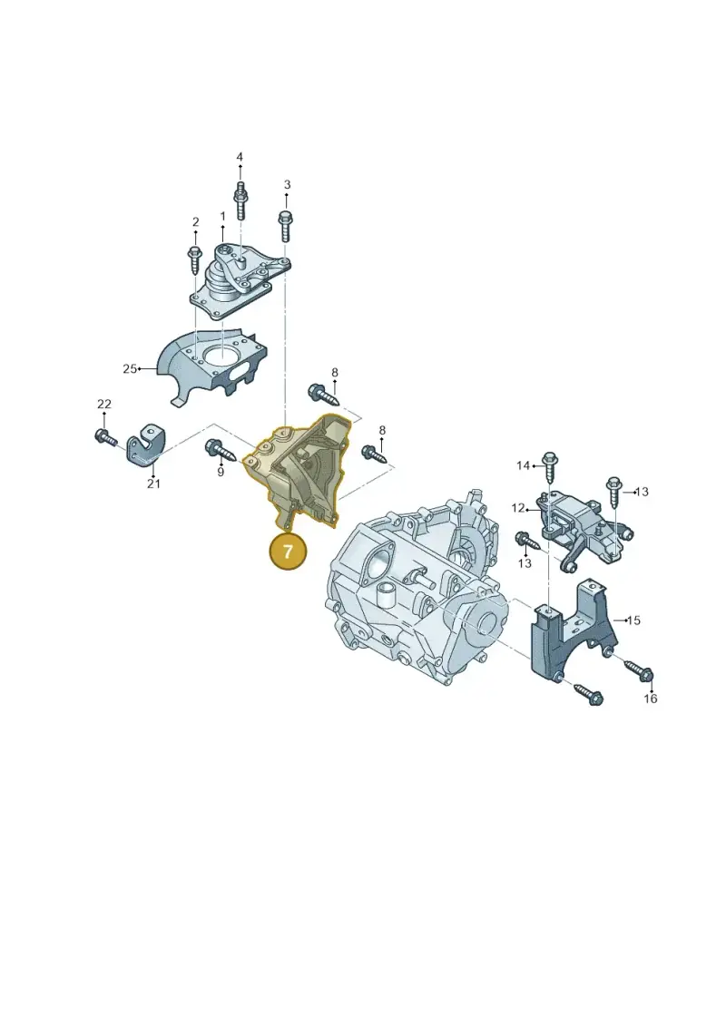 04E199275F — SEAT Ibiza Stylance (2015-) diagram 773199280, position 7