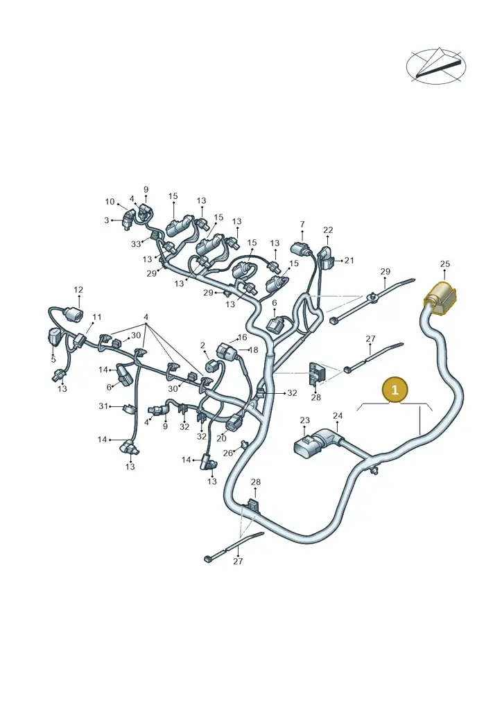 04E972627EH — SEAT Tarraco FR (2018-2024) diagram 884971040, position 1