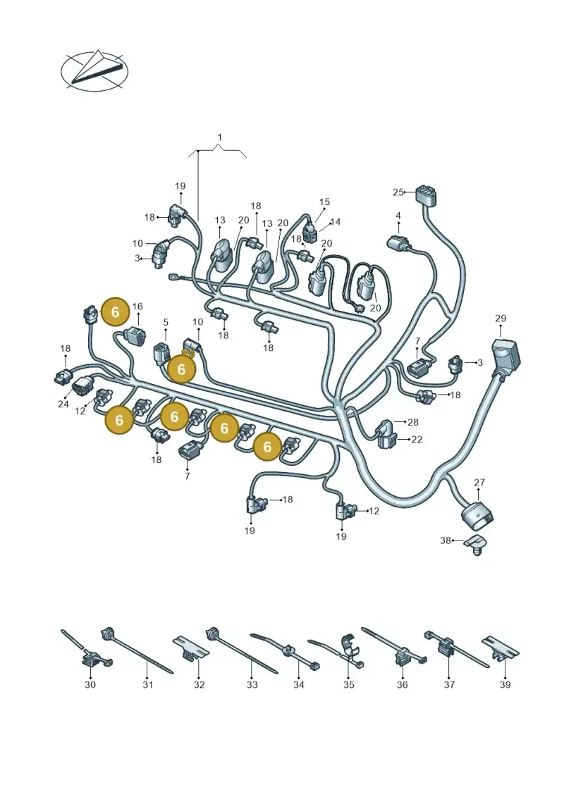 04E973702 — SEAT Formentor TSI CUPRA (2020-) diagram 5h0971010, position 6