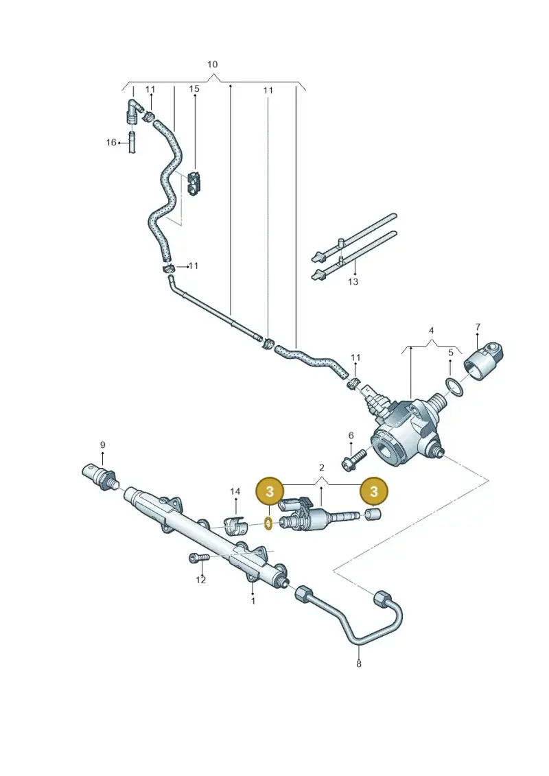 04E998907C — SEAT Leon style (2019-) diagram 745133100, position 3