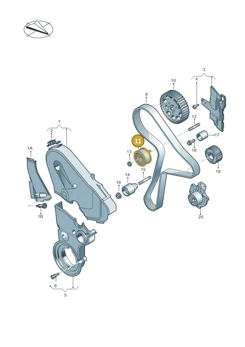 04L109243D — SEAT Arona FR (2017-) diagram 746109800, position 11