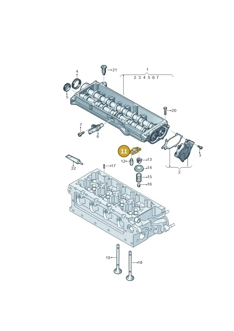 04L109417 — SEAT Formentor TSI CUPRA (2020-) diagram 813109046, position 11