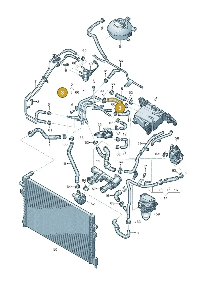04L121051A — SEAT Leon style (2019-) diagram 869121600, position 3