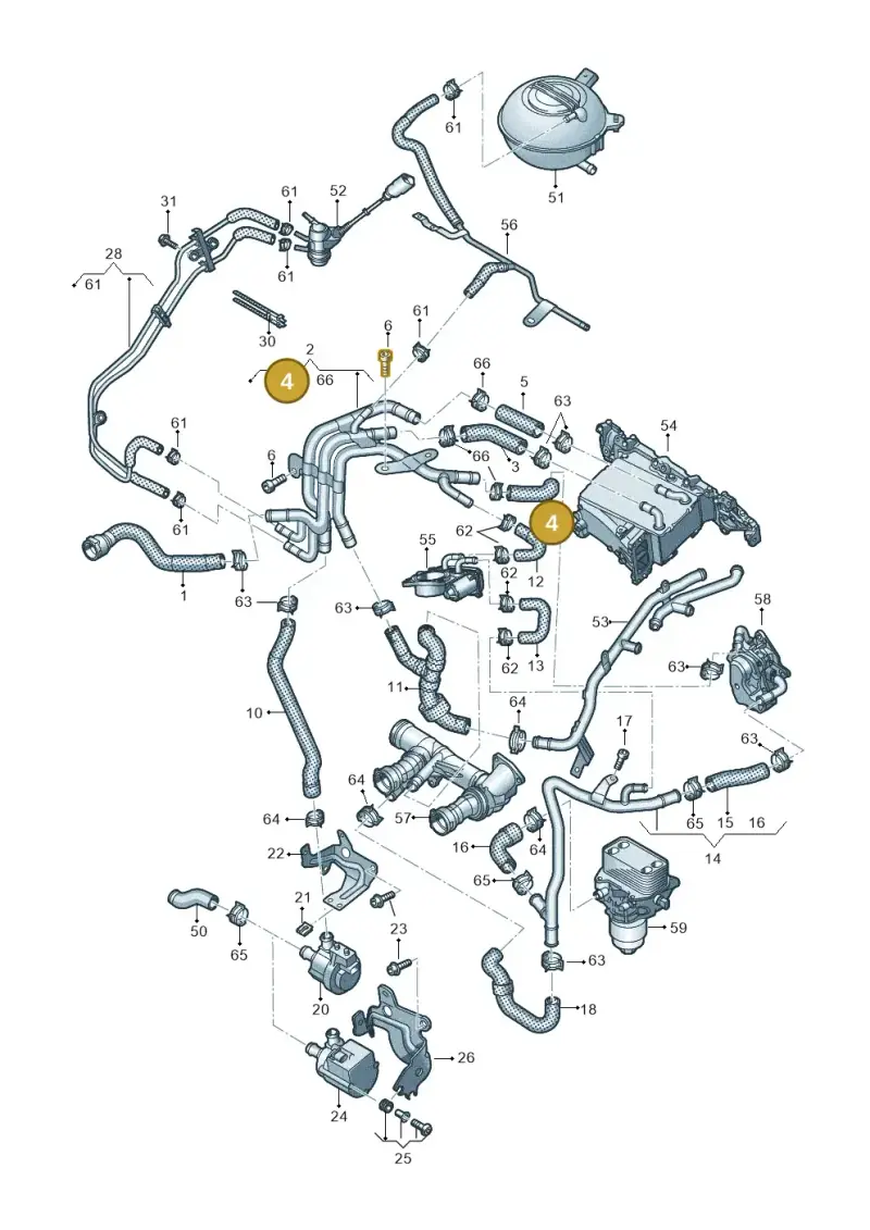 04L121058AC — SEAT Ateca Style (2016-) diagram 793121300, position 4