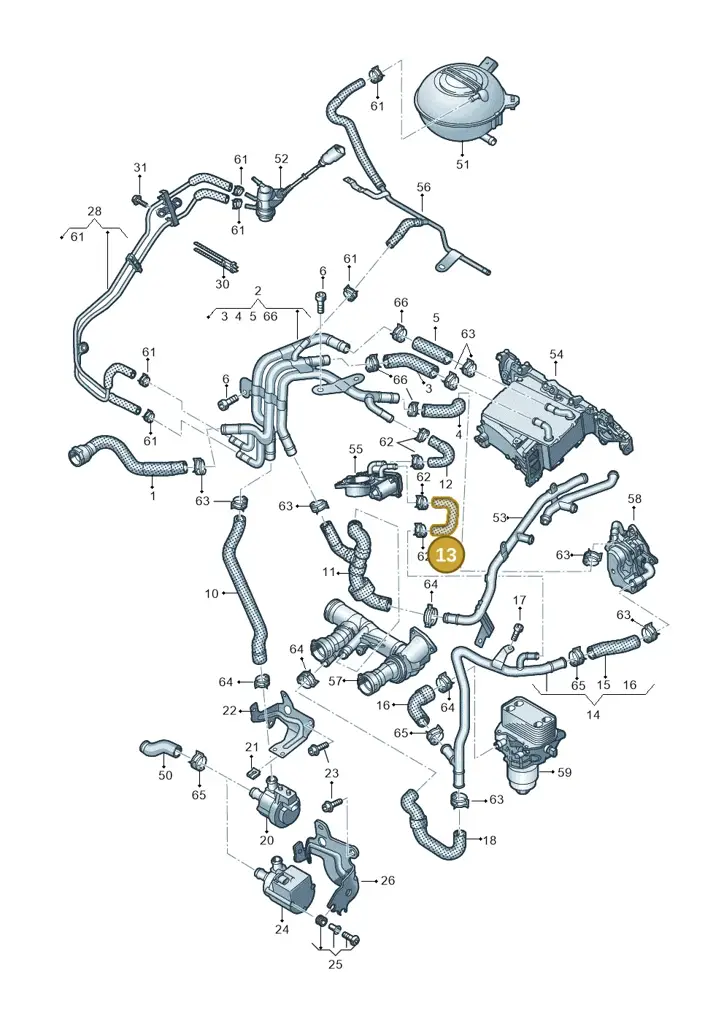 04L121058Q — SEAT Tarraco FR (2018-2024) diagram 793121300, position 13