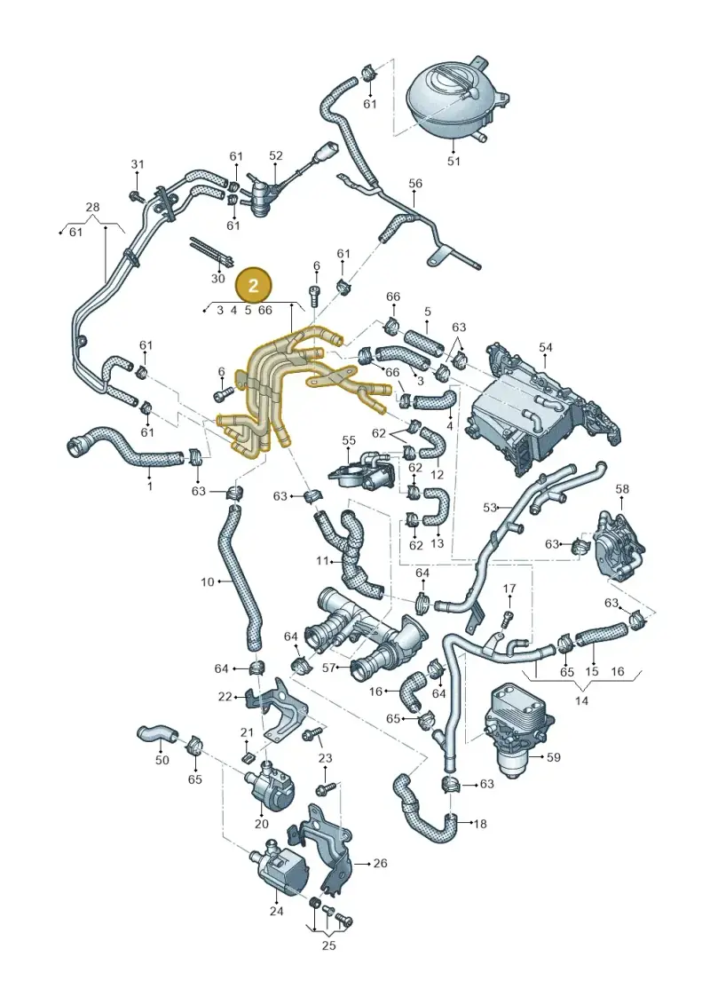 04L121064AE — SEAT Tarraco FR (2018-2024) diagram 793121300, position 2