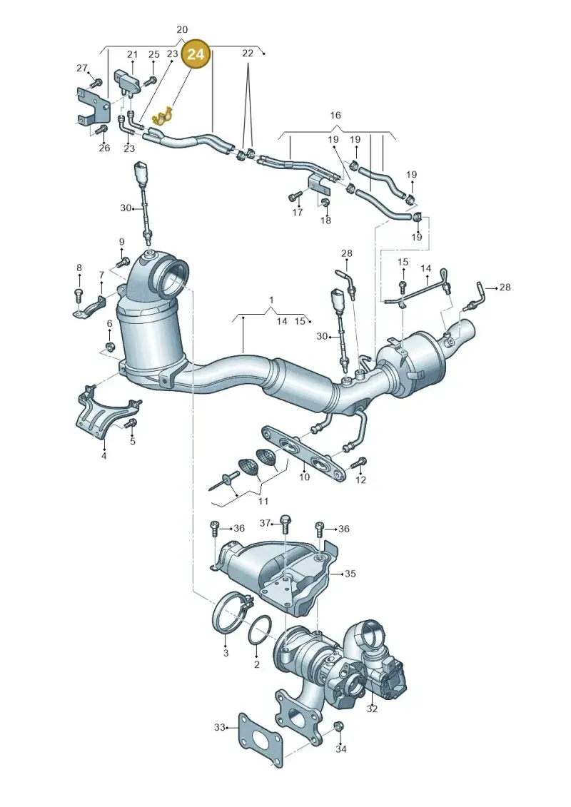 04L131213D — SEAT Tarraco FR (2018-2024) diagram 597253300, position 24