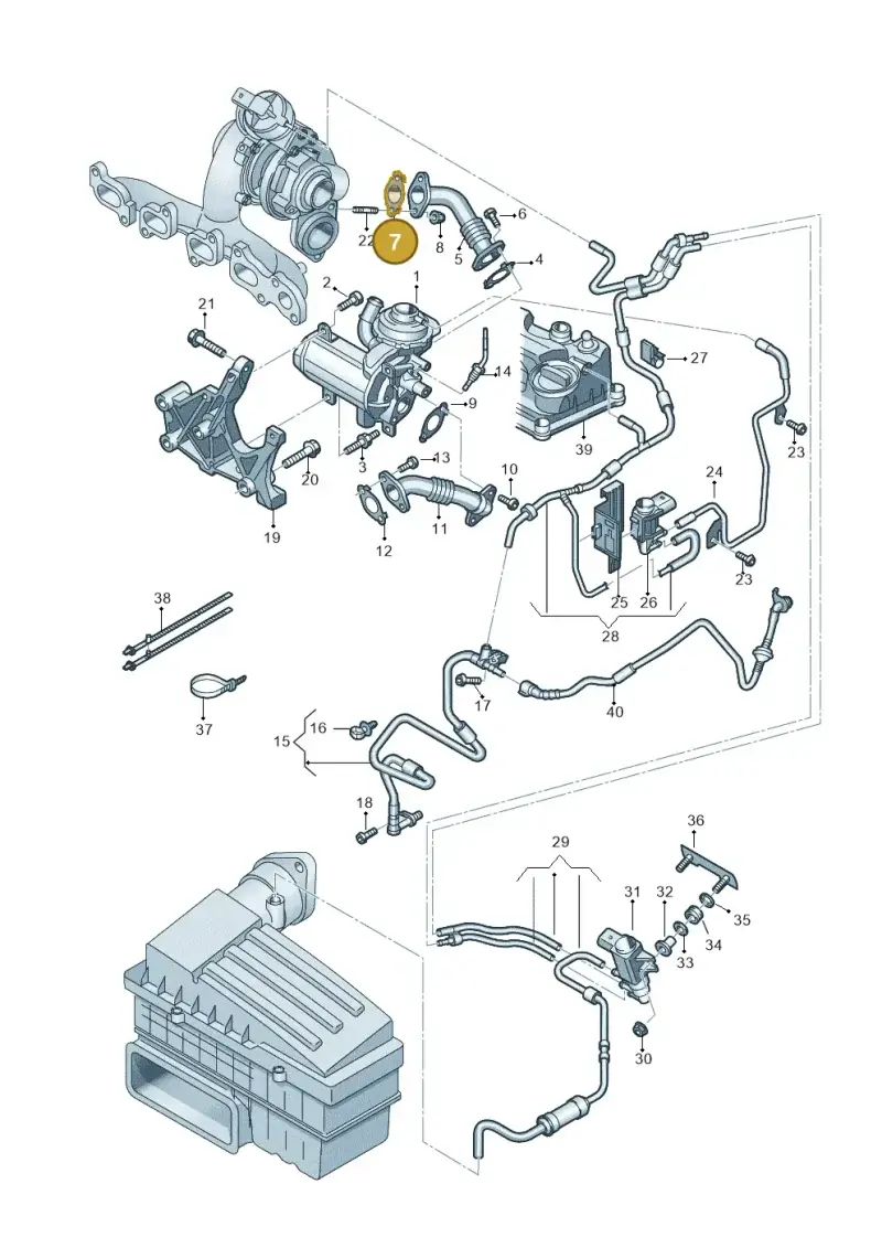 04L131547S — SEAT Ateca Style (2016-) diagram 884131500, position 7