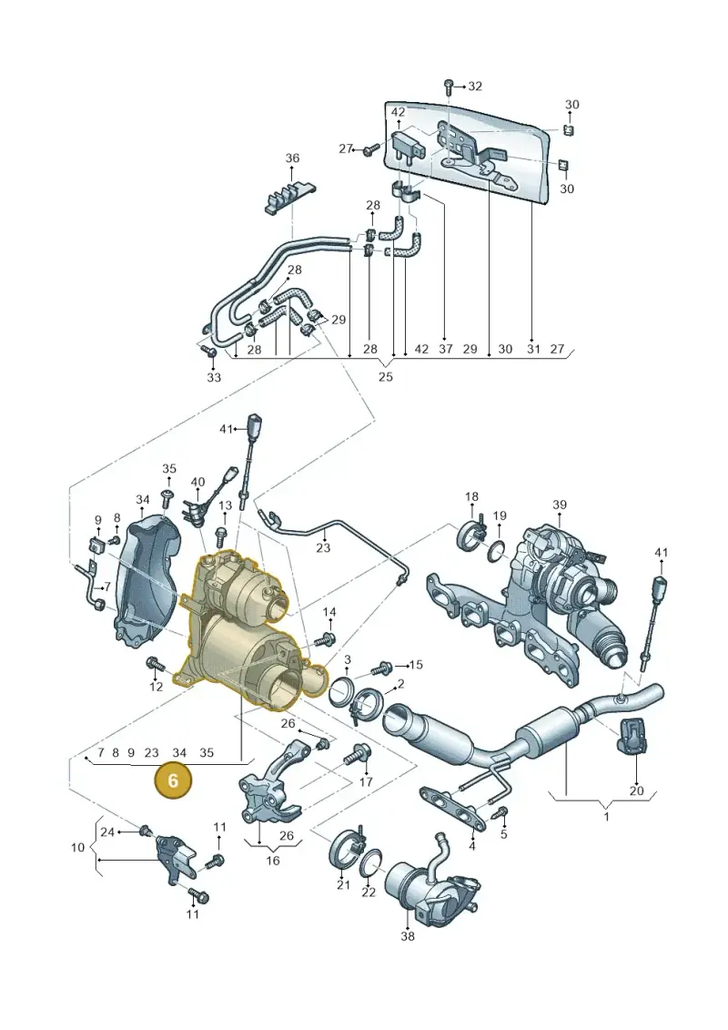 04L131678NX — SEAT Arona FR (2017-) diagram 837253500, position 6