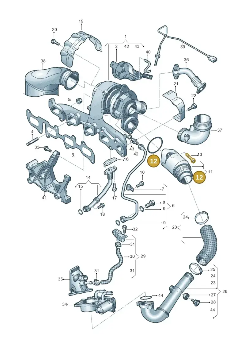 04L145117 — SEAT Leon style (2019-) diagram 746145630, position 12