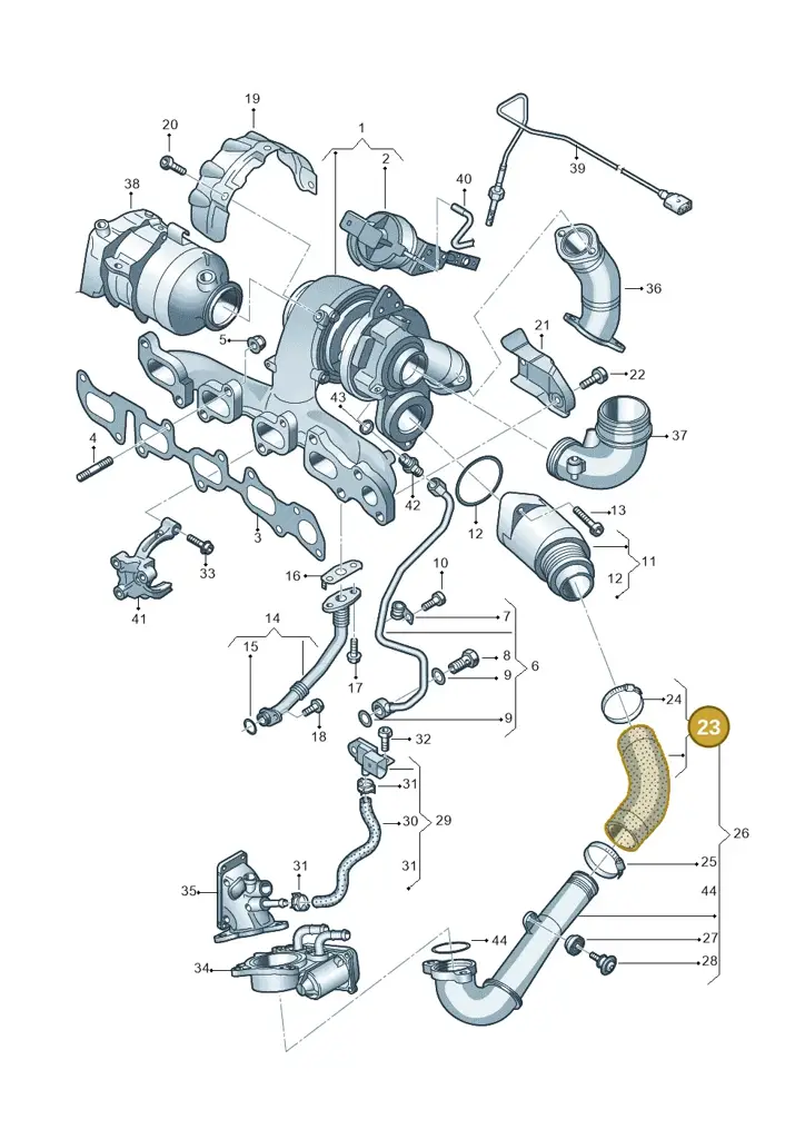 04L145828L — SEAT Toledo Reference (2015-2019) diagram 786145600, position 23