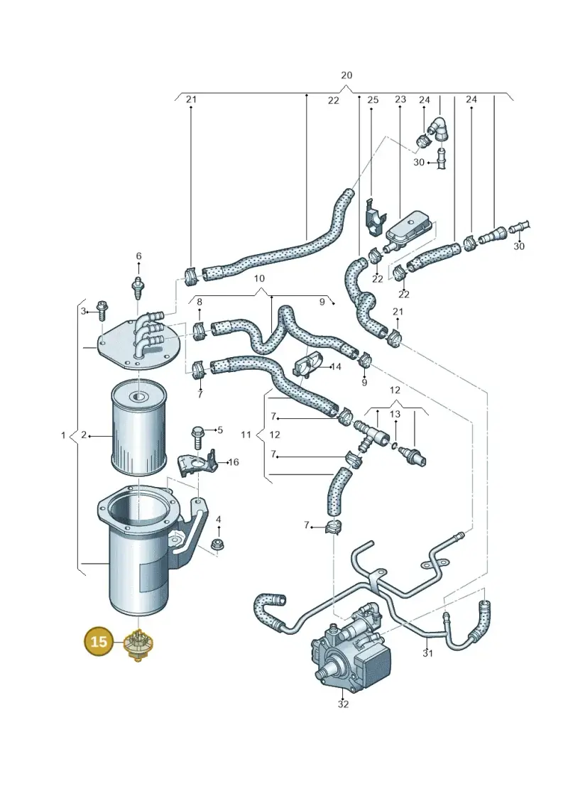 04L907666 — SEAT Leon ST Stylance (2016-2020) diagram 890127500, position 15