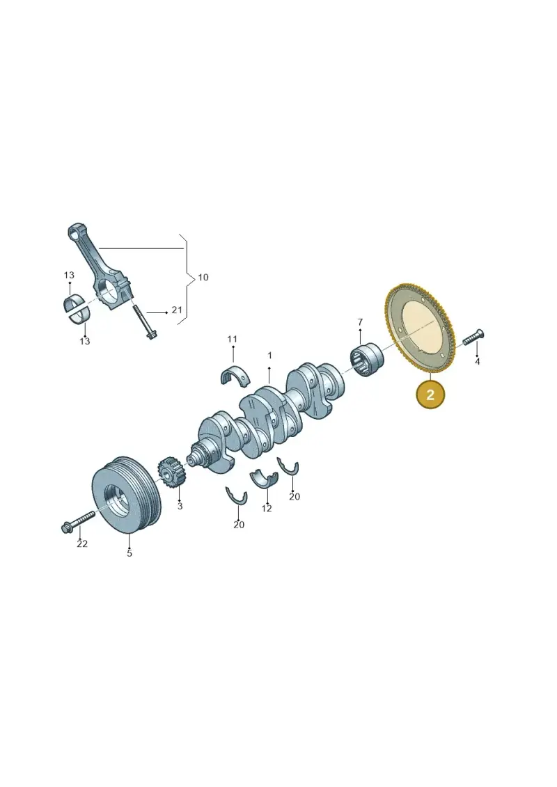 050105189K — SEAT Formentor TSI CUPRA (2020-) diagram 5h0105030, position 2