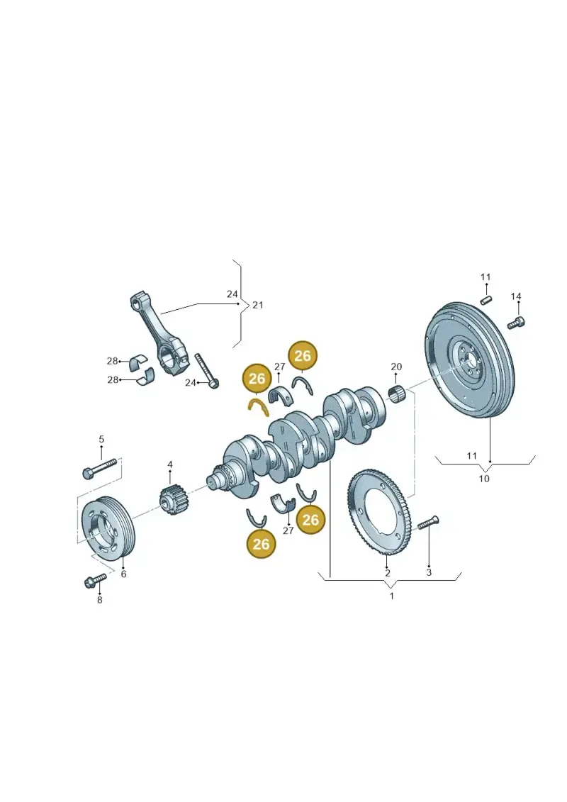 050105637 — SEAT Altea XL Reference (2013-2013) diagram 777105000, position 26