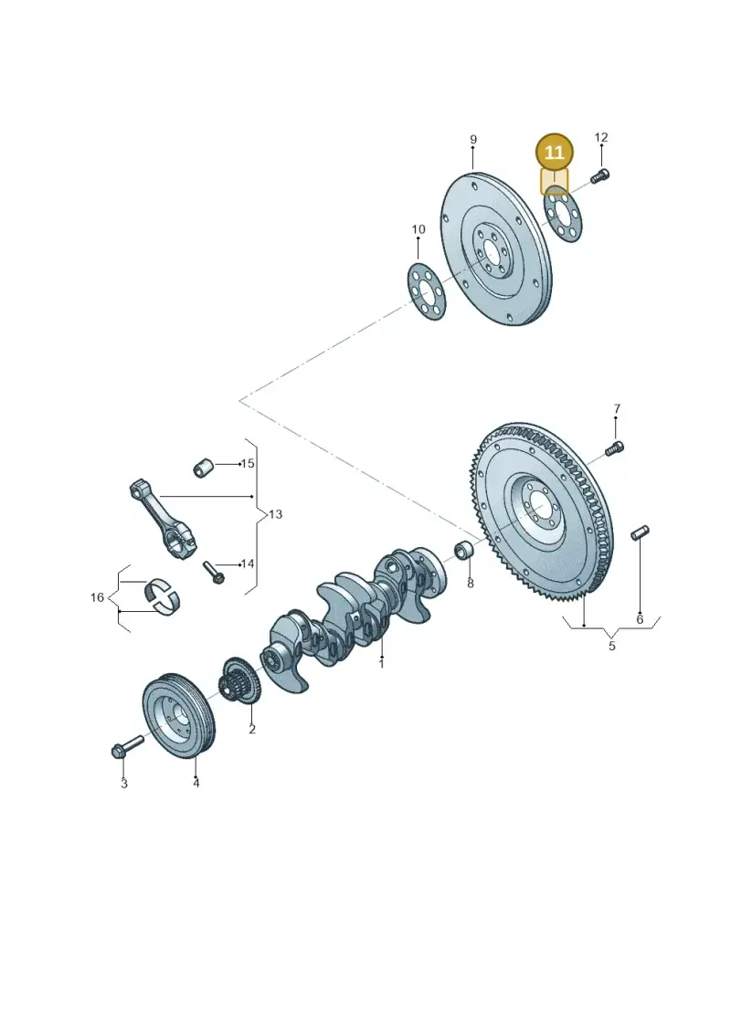 051105301 — SEAT Ibiza FR (2017-) diagram 781105070, position 11