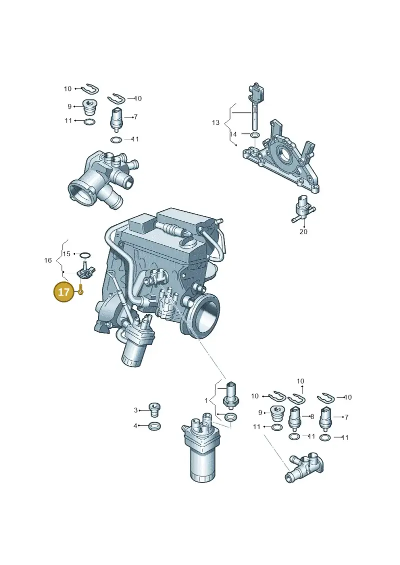 057103665 — SEAT Toledo Reference (2012-2015) diagram 253919400, position 17